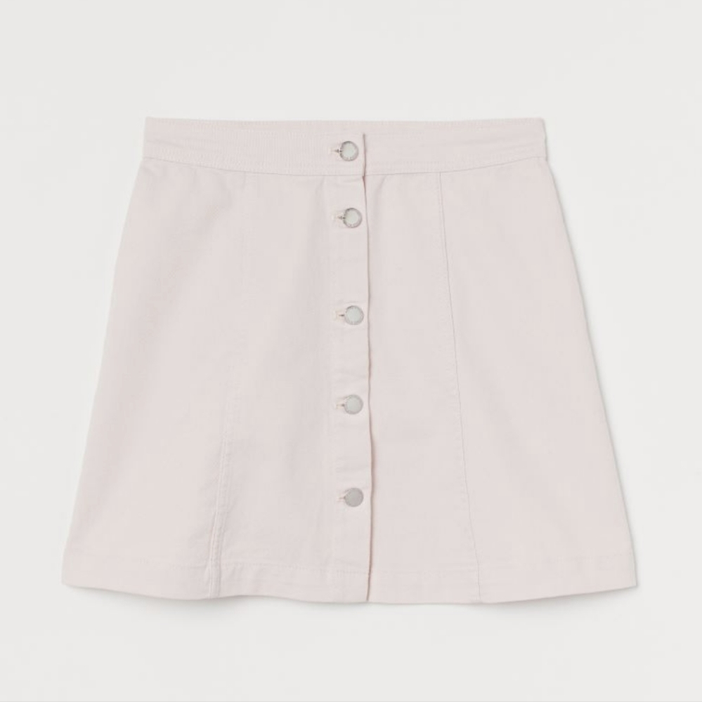 H&M / denim skirt / size 8